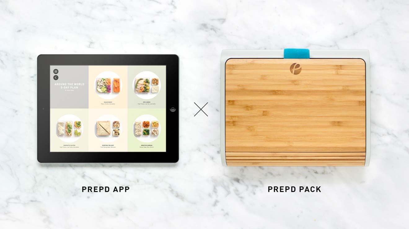 Für die Profis: Praktisch, cool und mit einer Food-App zur Vorbereitung kommt "Prepd Pack" daher. Besteck inklusive. 